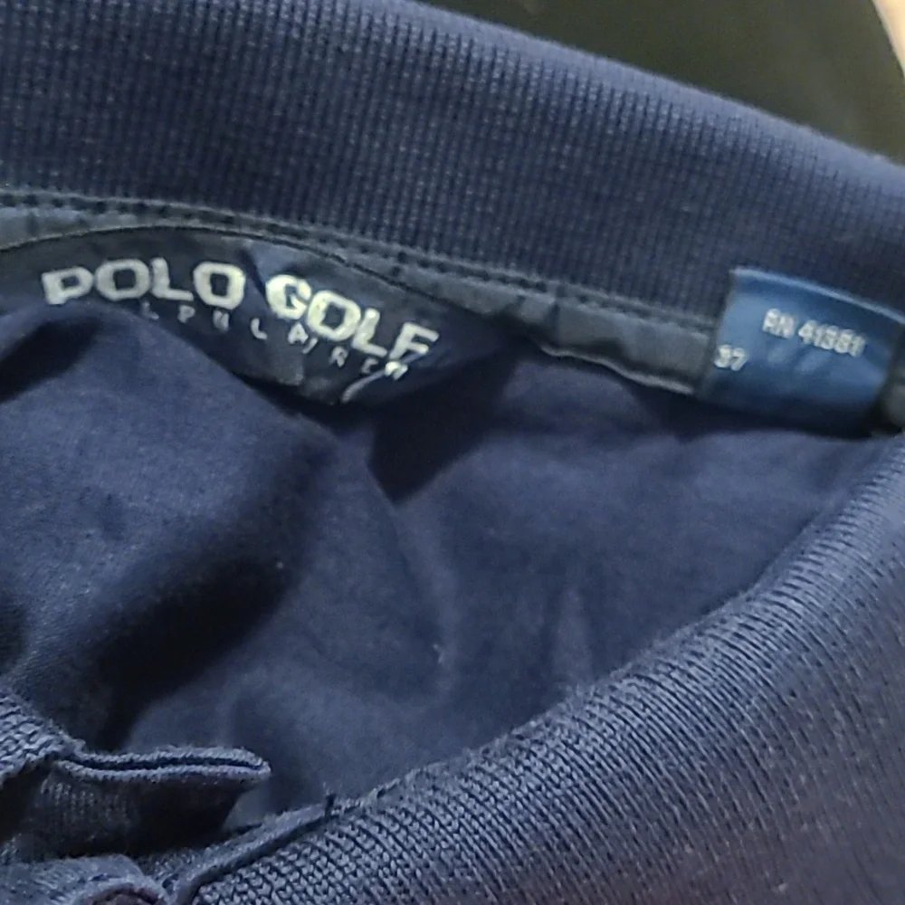 Polo Golf Ralph Lauren navy polo‎ shirt Mens Large